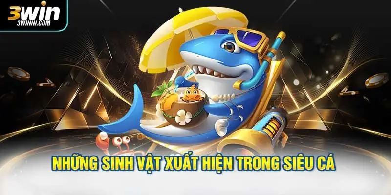 Những sinh vật xuất hiện trong siêu cá 